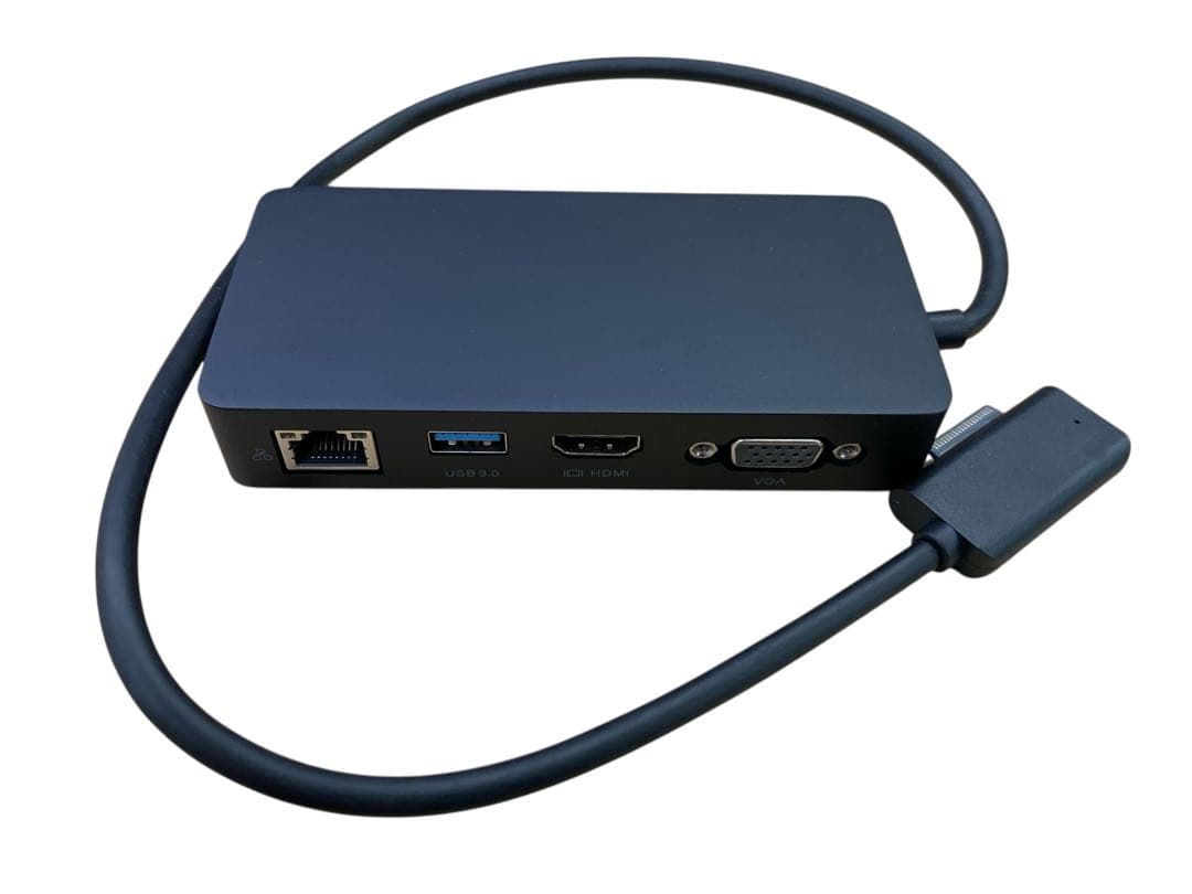 【開封・未使用】 Surface Dock ドッキングステーション 電源付き 黒