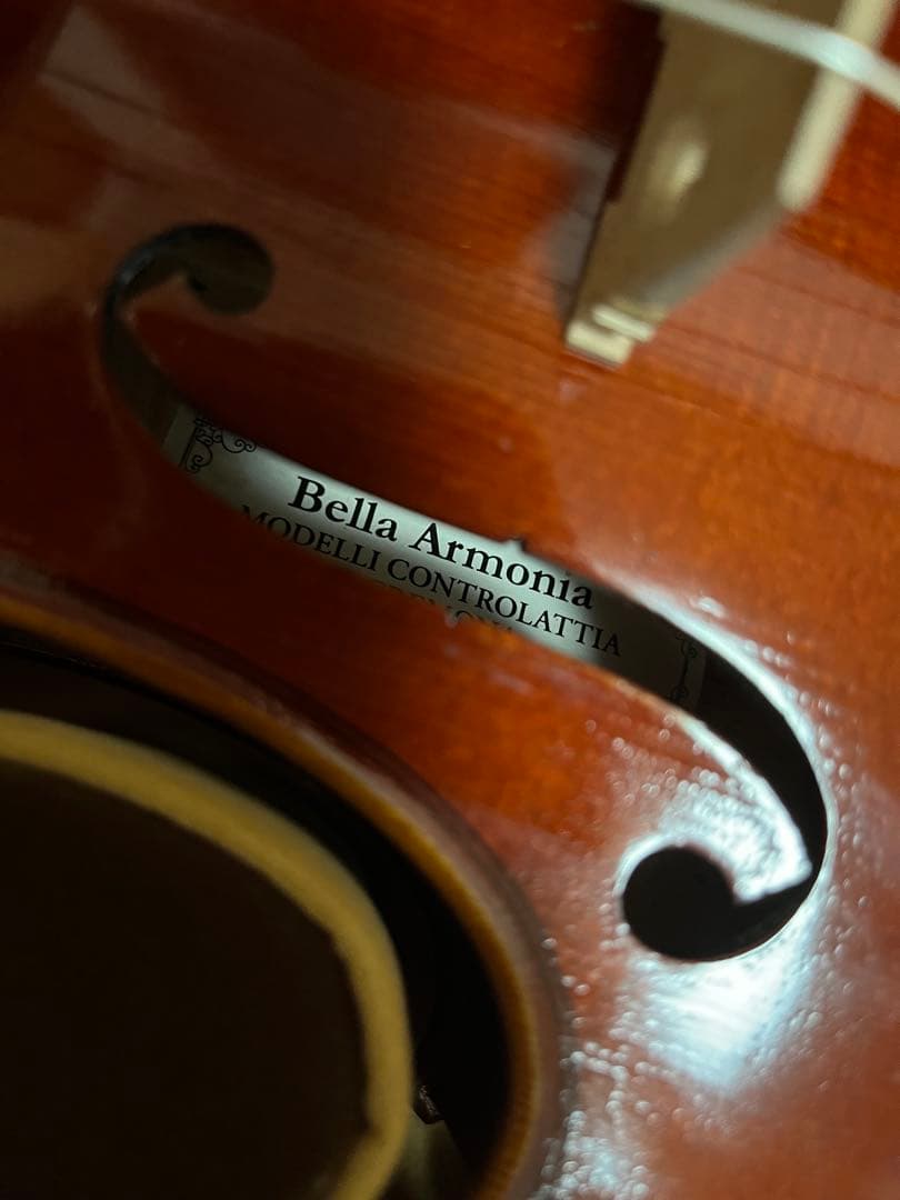 さ*ん様 バイオリン 本体 ブラウンケース付き