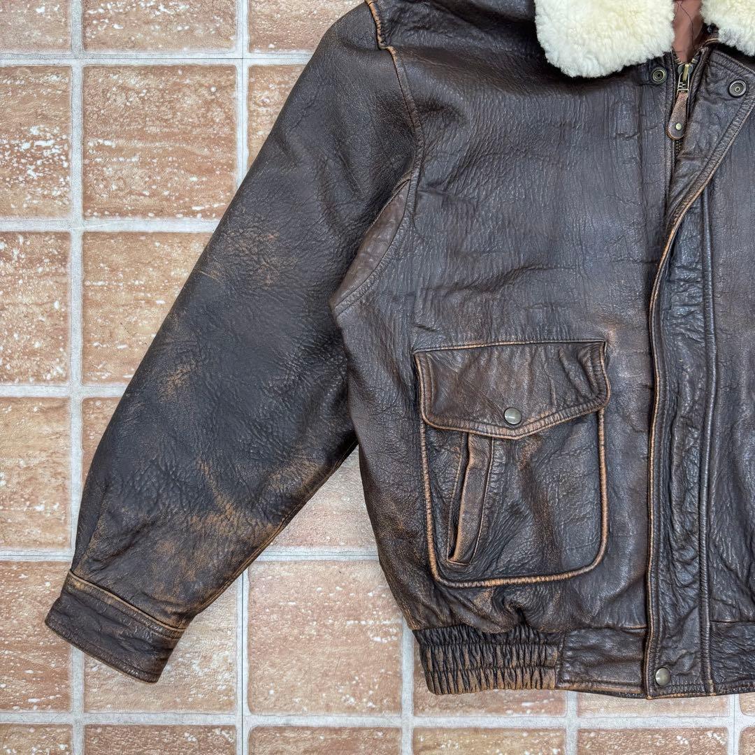 T*O様 80s old uniqlo A-2 G-1 本革 レザージャケット