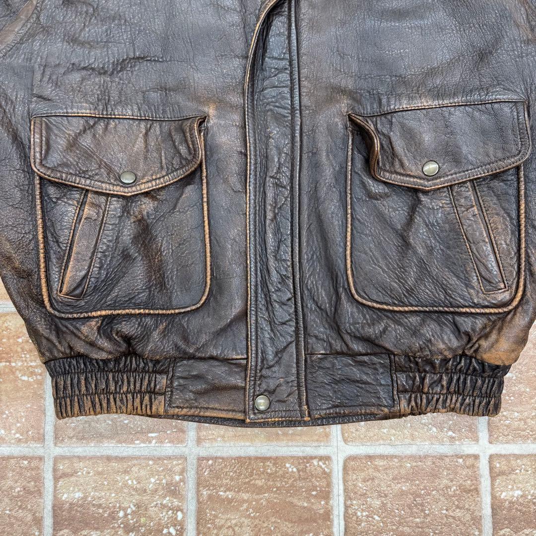 T*O様 80s old uniqlo A-2 G-1 本革 レザージャケット