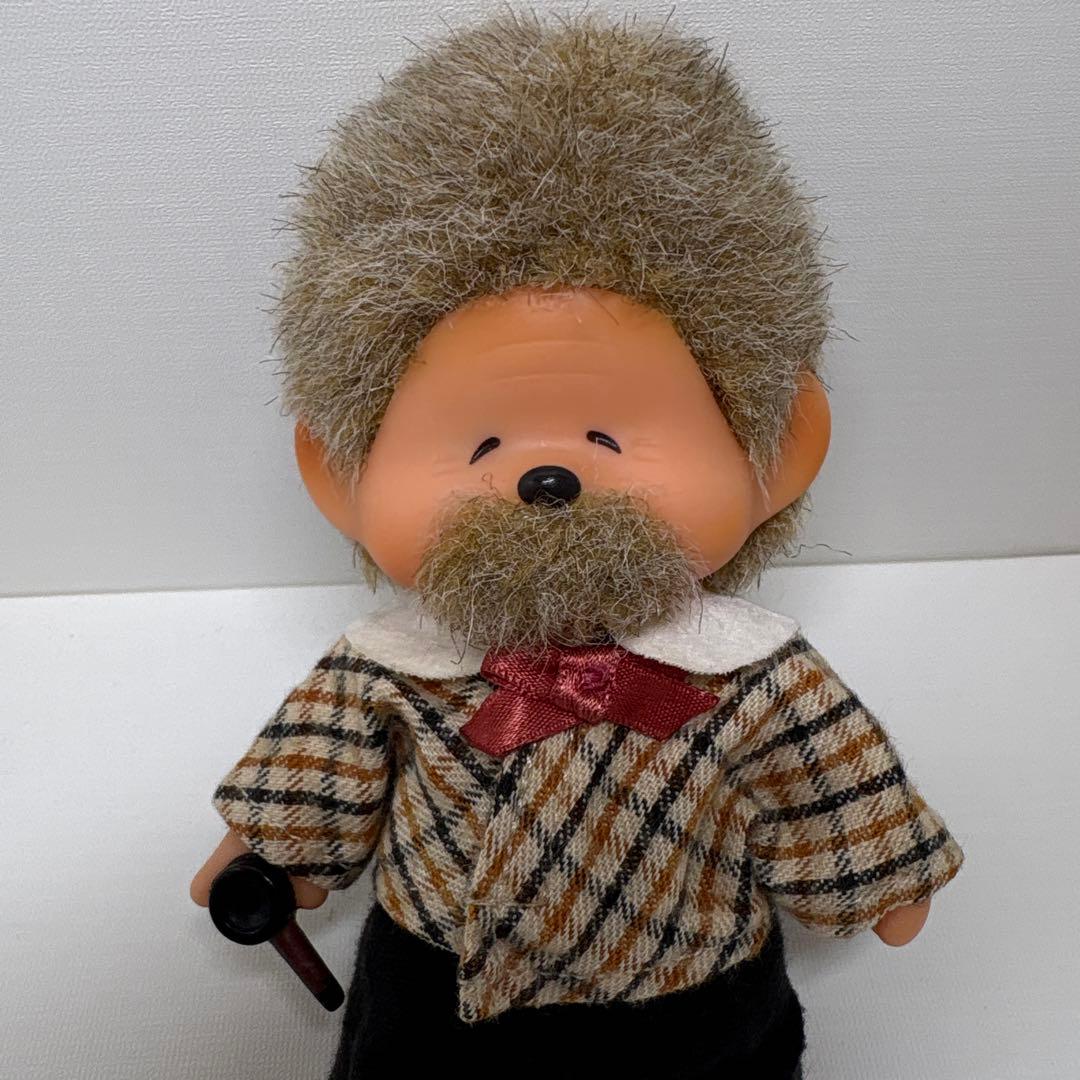 80年代 ソフビ グミ モンチッチ おじいちゃん　monchhichi 584
