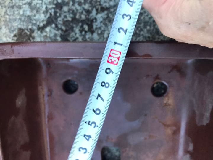 盆栽鉢　時代長方盆栽鉢水庄園