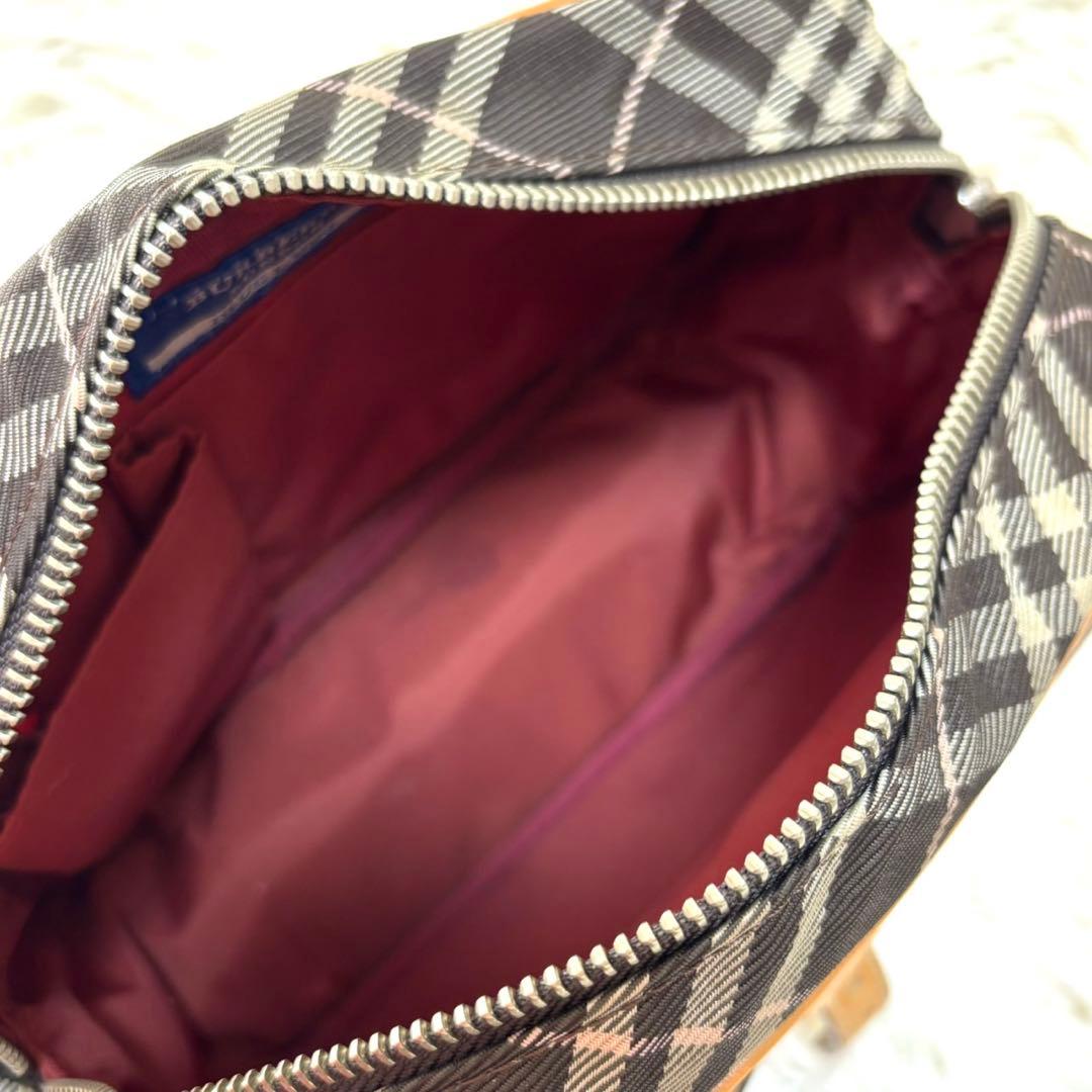 【美品】BURBERRY BLUE LABEL ショルダーバッグ ノバチェック