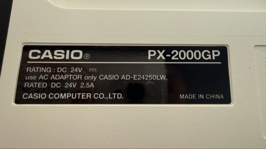 CASIO 電子ピアノ 送料込み！