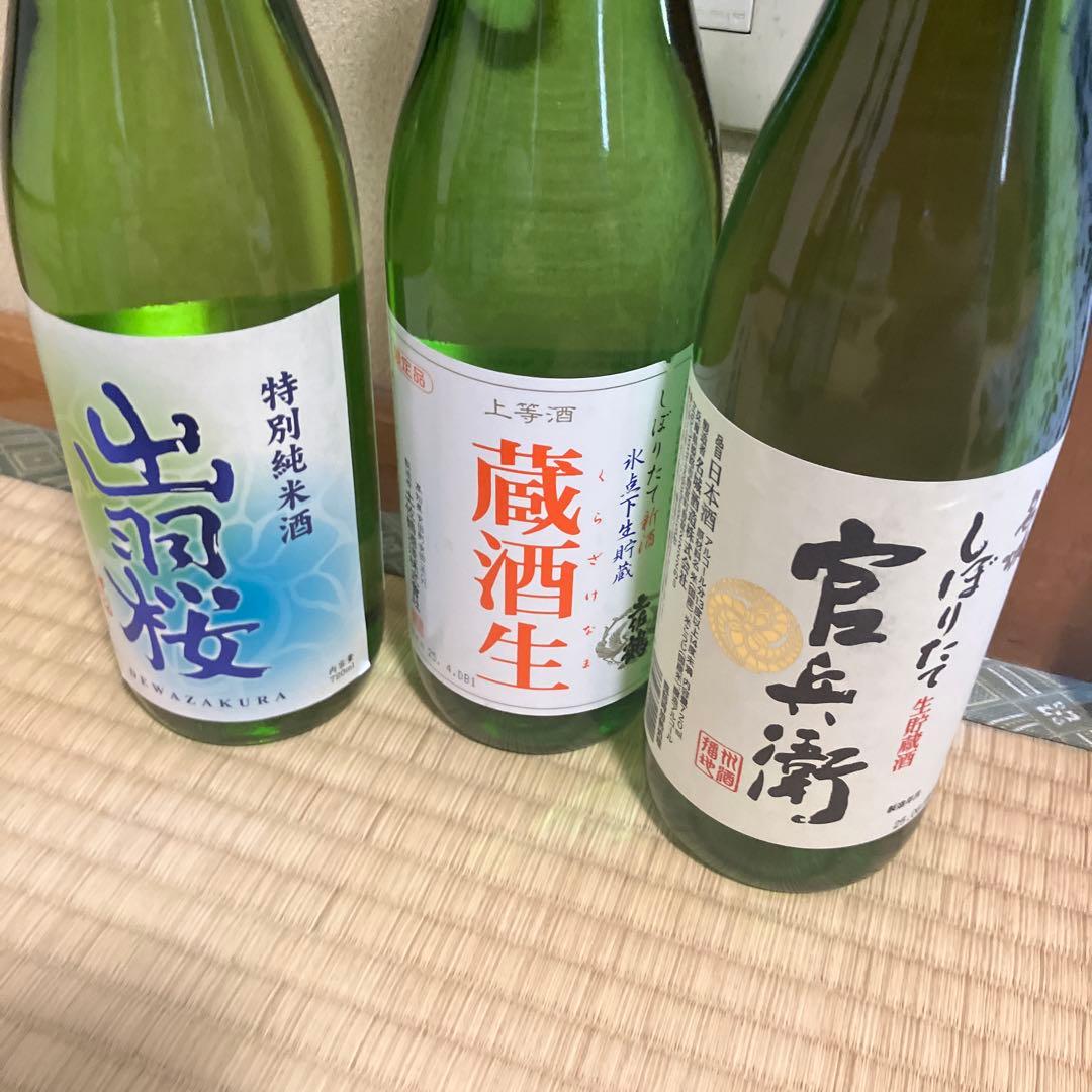 日本酒　いろいろ 純米酒 720ml 12本　12種類！
