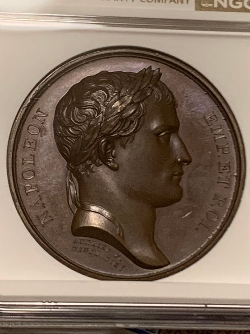 1807年 ナポレオン1世　アイラウの戦い　ブロンズメダル