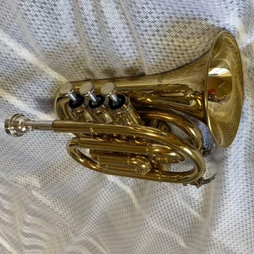 ケルントナー ポケットトランペット B♭ 中古品