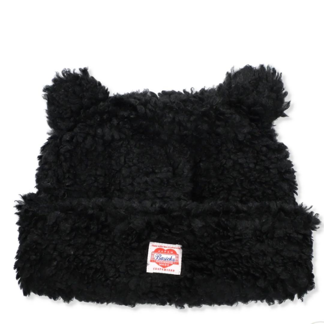 ✨限定価格✨新品 完売品✨BASICKS ベイシックスBear Beanie M