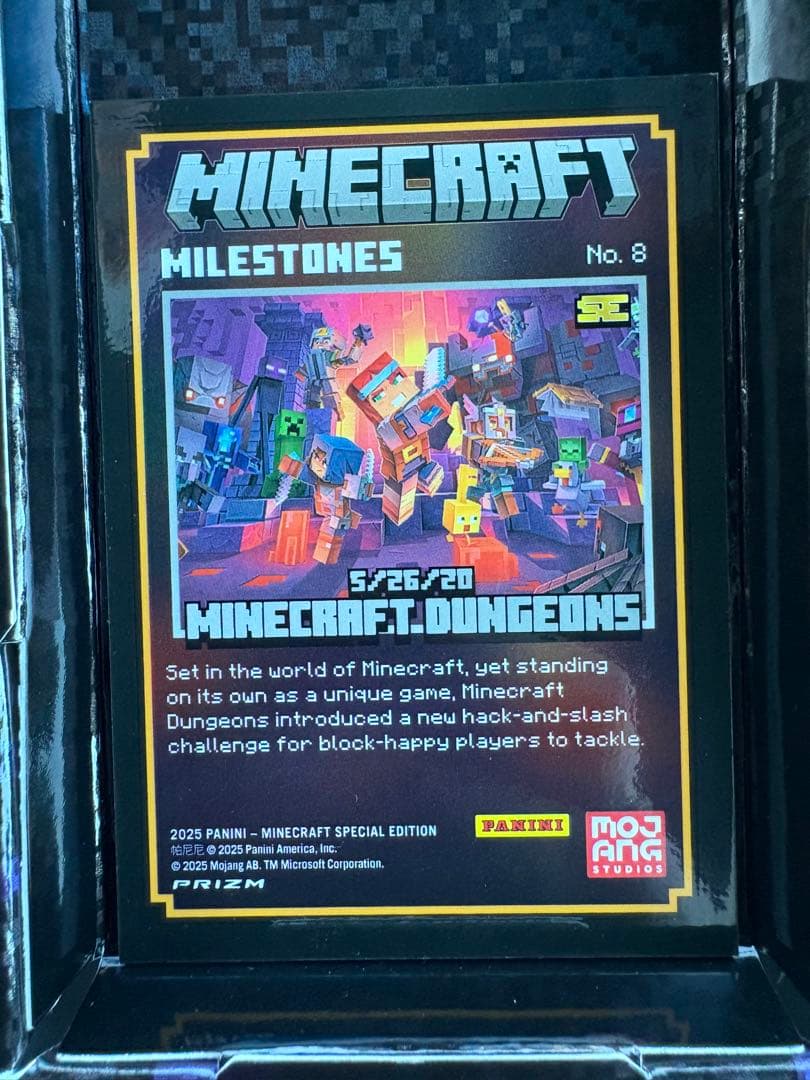 その他 PANINI MINECRAFT Milestone Dungeons SSP