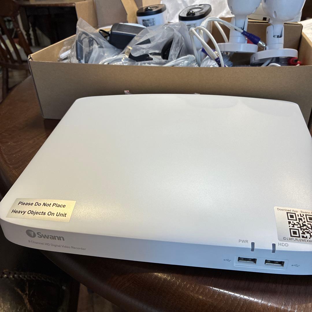 Swann （スワン）DVRシステム ８チャンネル　カメラ６台セット