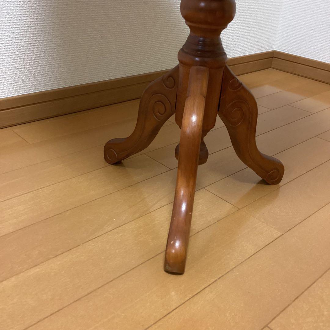 【イタリア製】アンティーク 象嵌細工 コーヒーテーブル／サイドテーブル