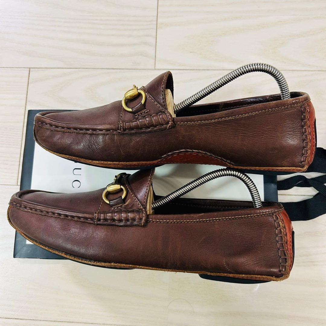 【即発送】グッチ GUCCI ホースビット　ドライビング　ローファー　メンズ