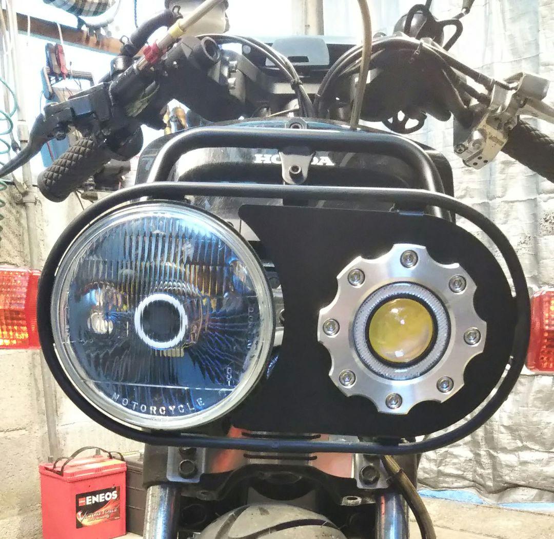 ズーマーヘッドライト デカ目 レジーアイ 中古セット