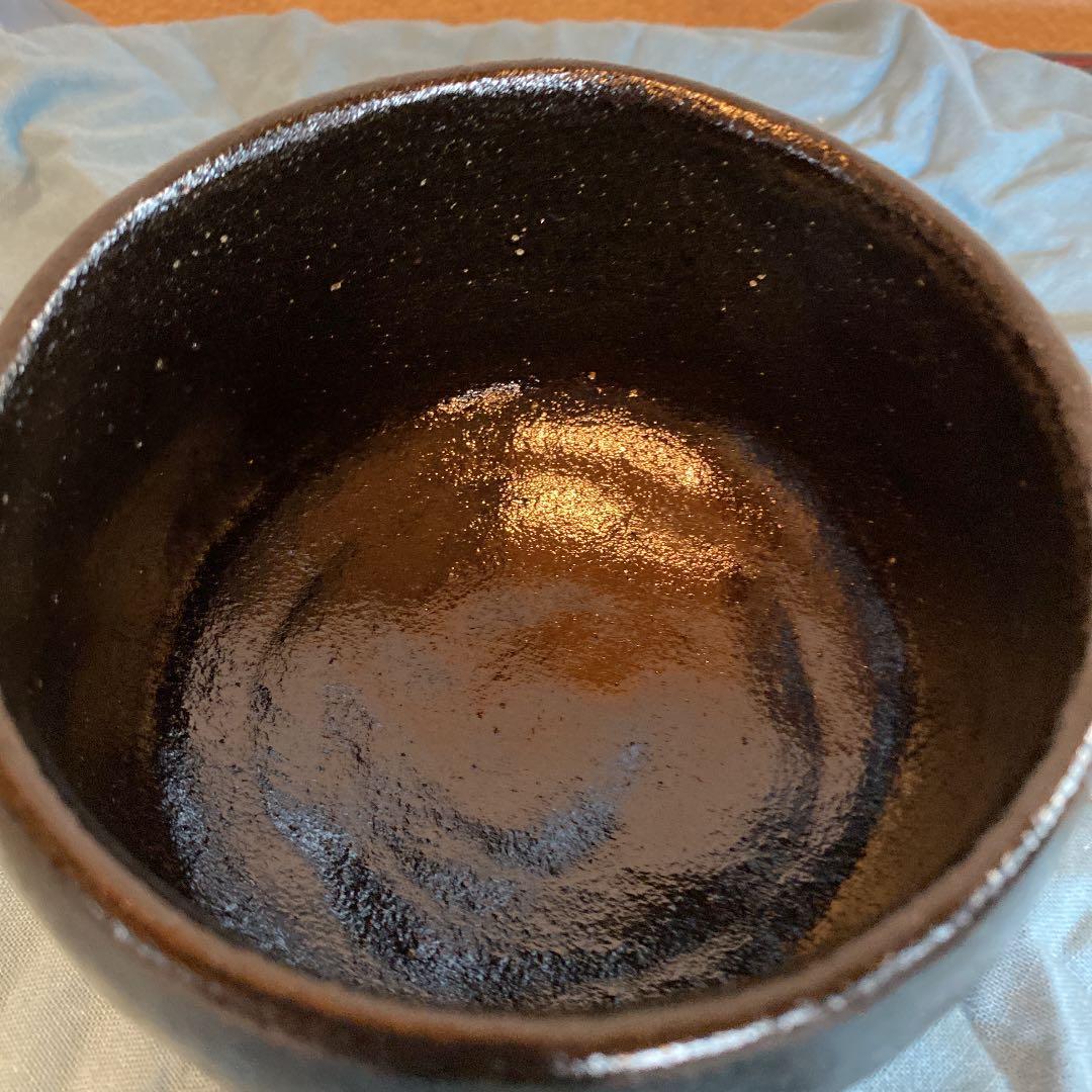 茶道茶碗① 吉向十三軒　黒