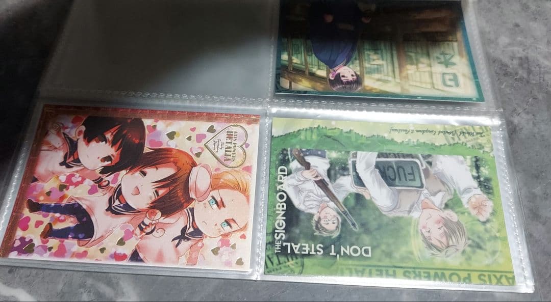 ヘタリア トレーディングカード 初版　68枚　スペシャルカード　ノーマル　原作柄