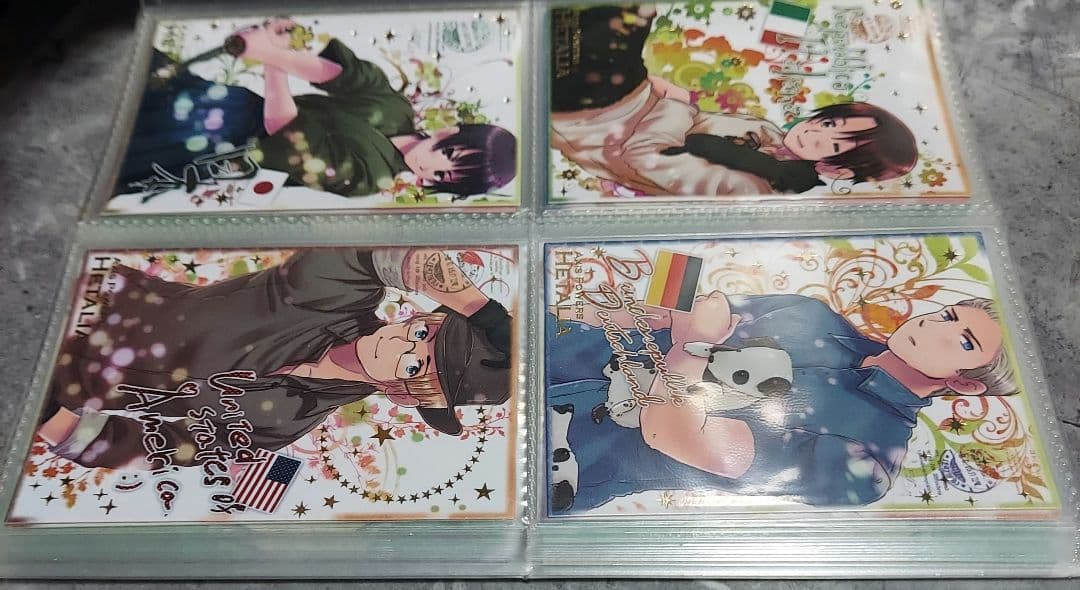 ヘタリア トレーディングカード 初版　68枚　スペシャルカード　ノーマル　原作柄