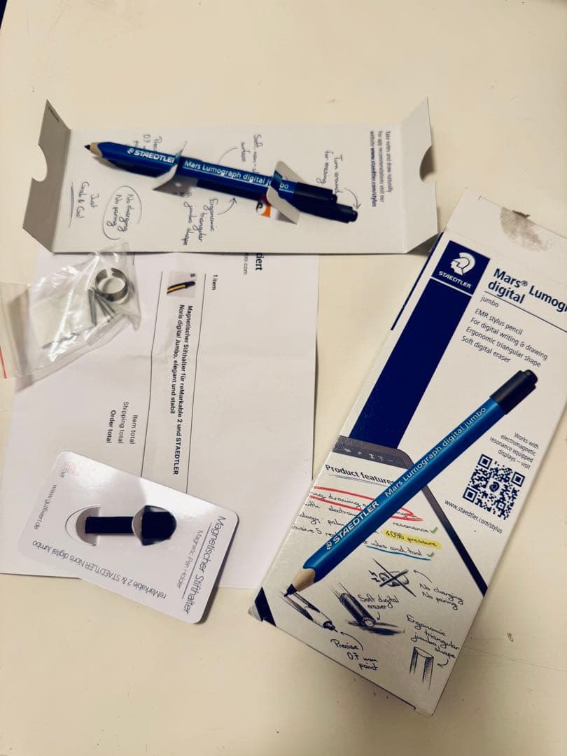 Mars digital Jumbo 180J 22 タッチペン+マグネット