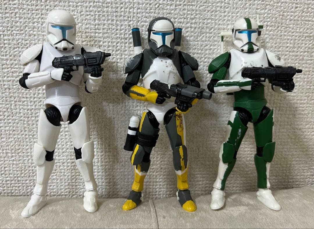 スターウォーズ ブラックシリーズ クローンコマンドー3体セット