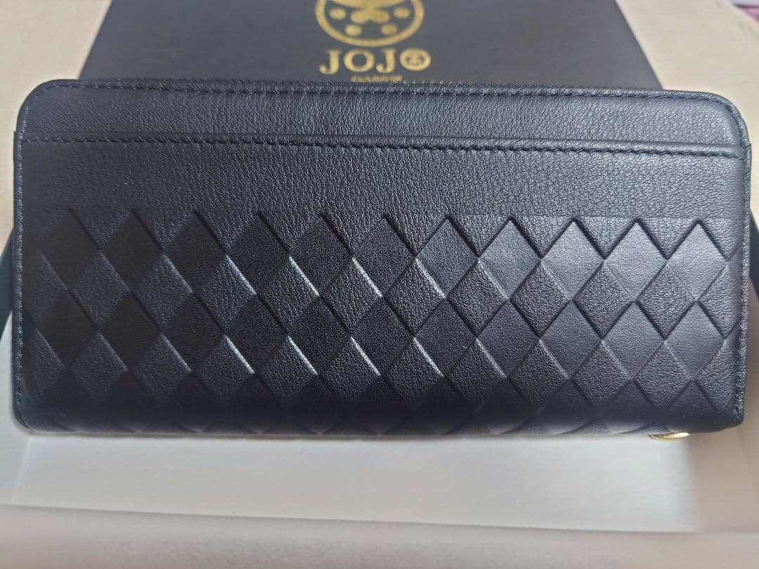 ジョジョの奇妙な冒険　5部　黄金の風 ジョルノ　長財布　ブラックカラー　JOJO