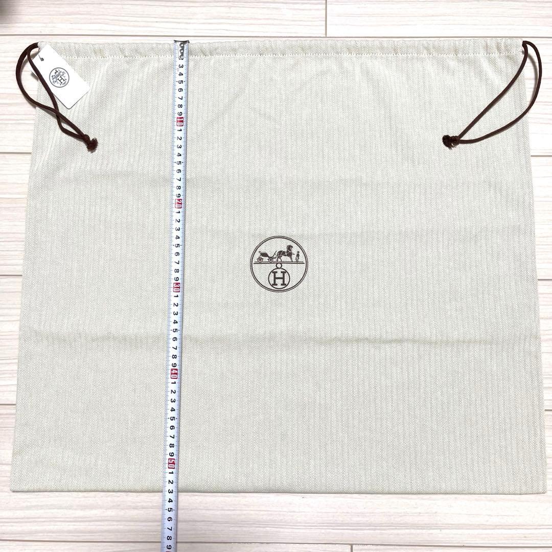 ✨新品未使用✨ エルメス 保存袋 巾着袋 巾着 縦約53cm×横約60cm 特大