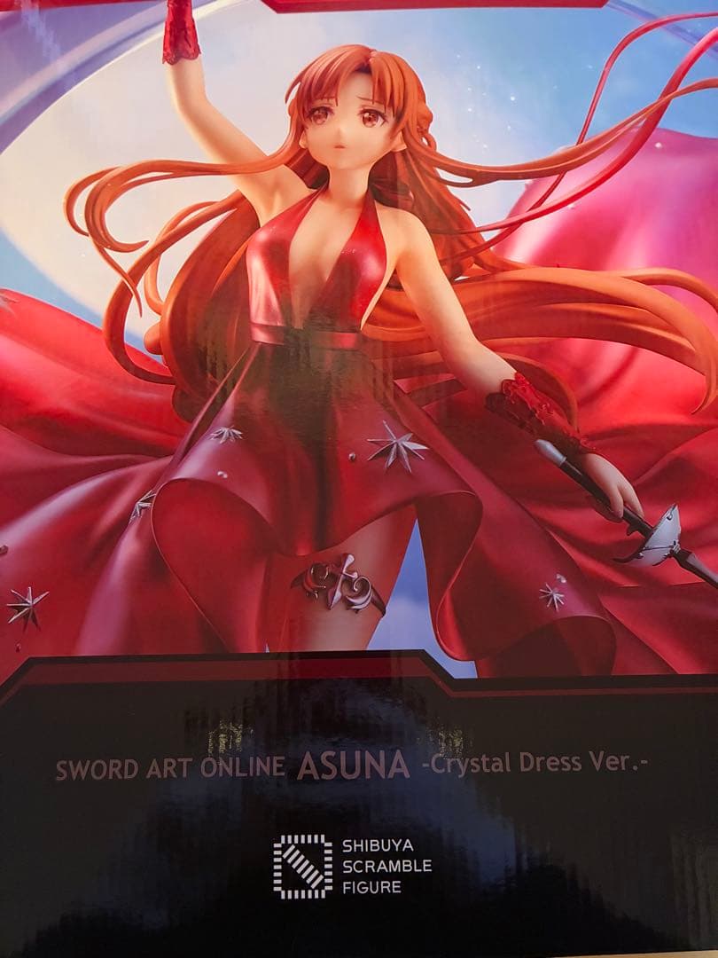 渋谷スクランブルフィギュア SAO アスナ Crystal Dress Ver.