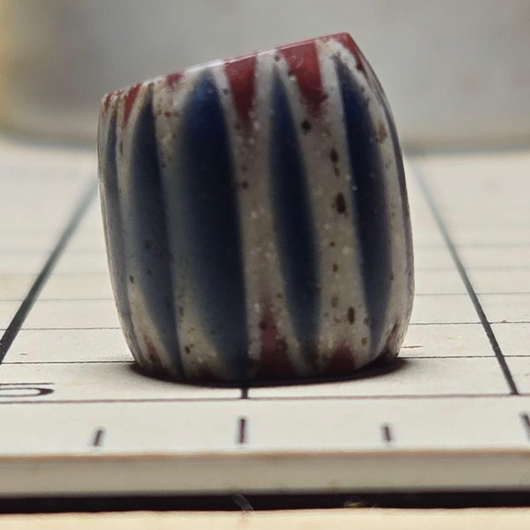 中粒サイズ　7層シェブロンビーズ　goro's等のカスタムに　16