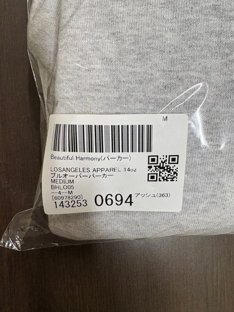ロサンゼルスアパレル　パーカー　M 新品