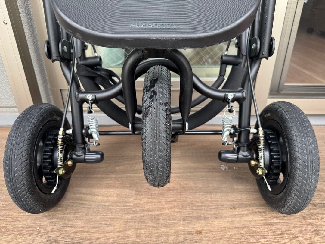 Air Buggy Dome2 SMサイズ ブラック ペットカート 中古