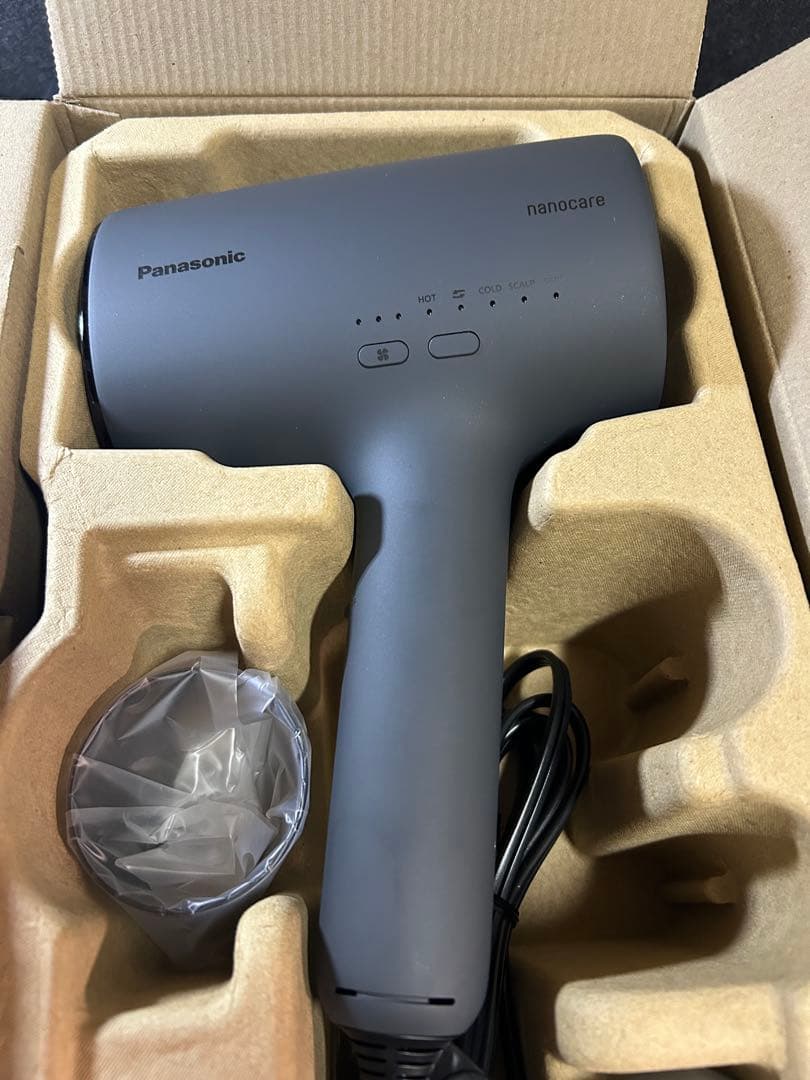 【新品未使用】ナノケア EH-NA0K-KチャコールブラックPanasonic
