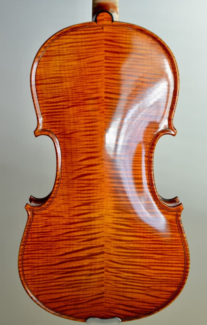 【極虎杢 新品】Gliga Vasile Maestro バイオリン 4/4