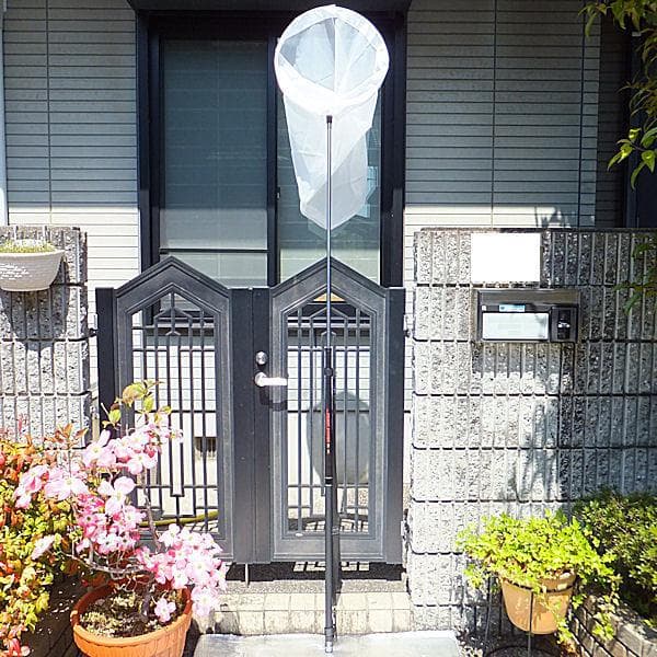 ★昆虫採集★虫取り網★最長５ｍ３３ｃｍ クワガタムシ・カブトムシの採集に！捕虫網