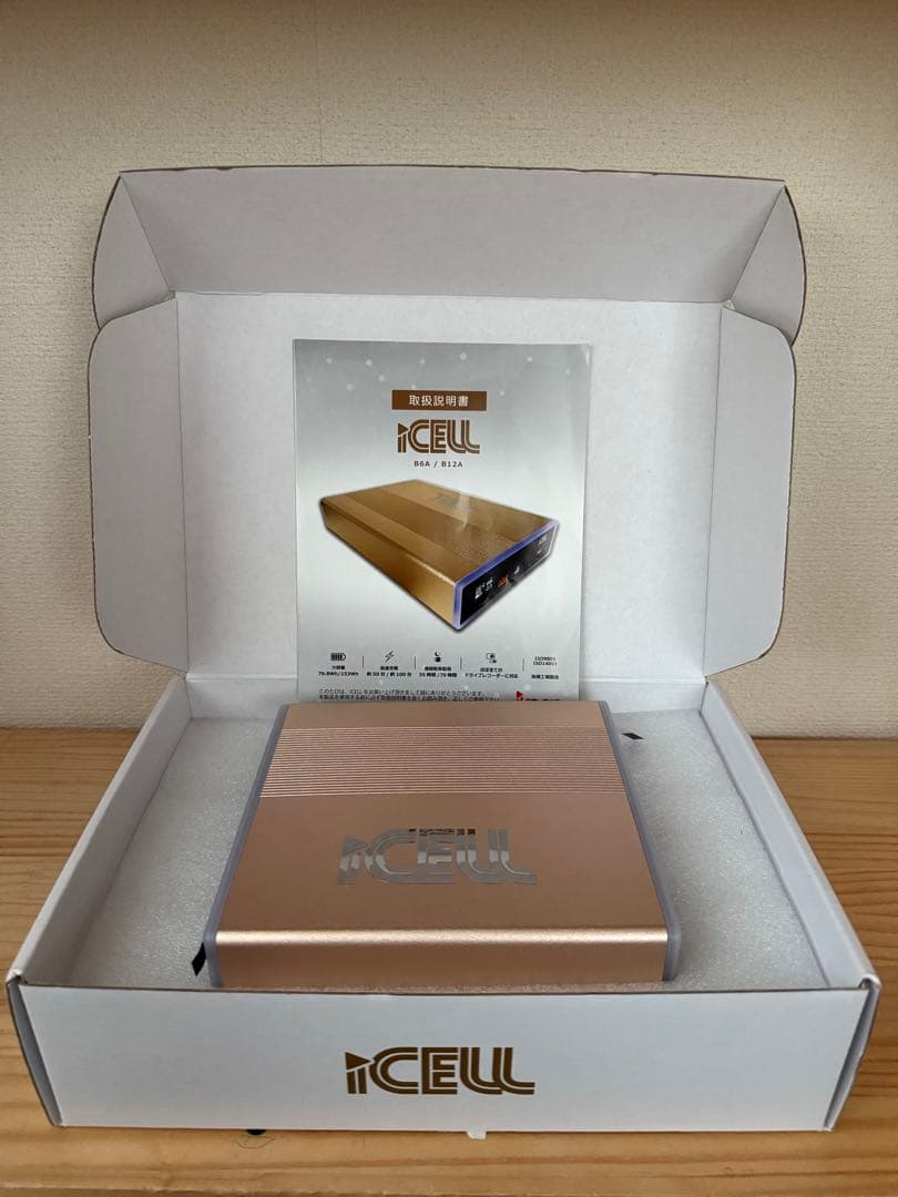 iCELL ドラレコ専用バッテリー B6A ジャンク品