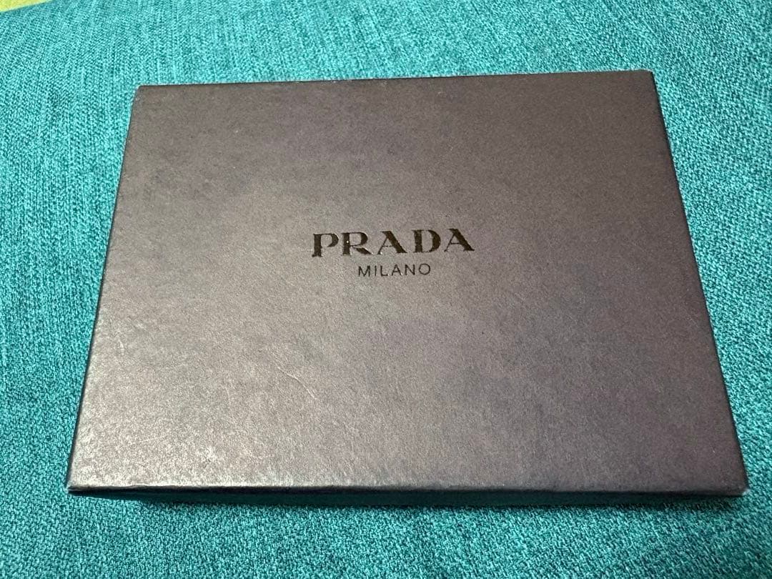RAMさん専用【美品】PRADA ボルドーブラウン 三つ折り財布