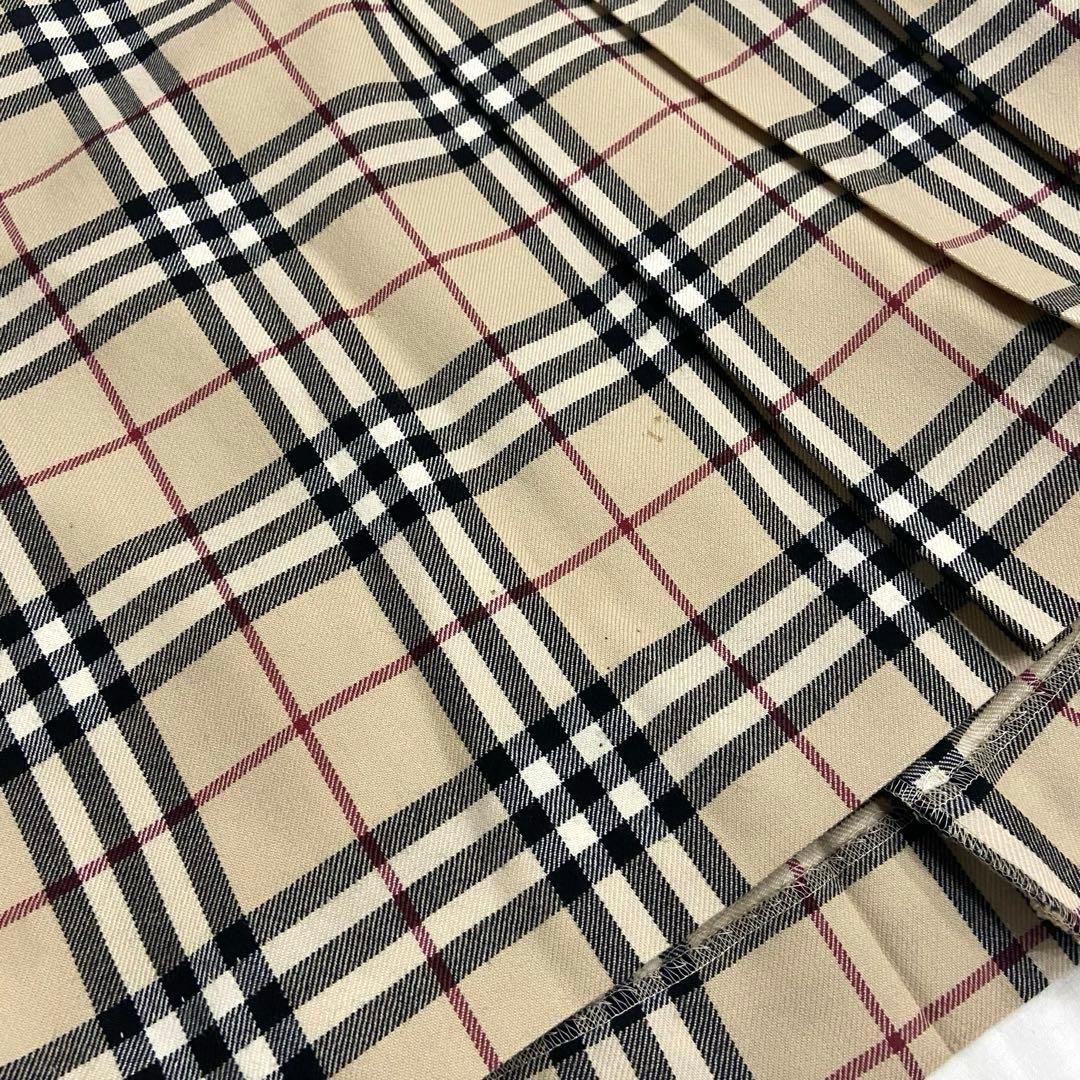 42★バーバリーロンドン ノバチェック 巻きスカート 大きいサイズ ベルト