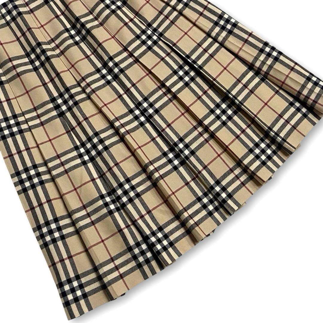 42★バーバリーロンドン ノバチェック 巻きスカート 大きいサイズ ベルト