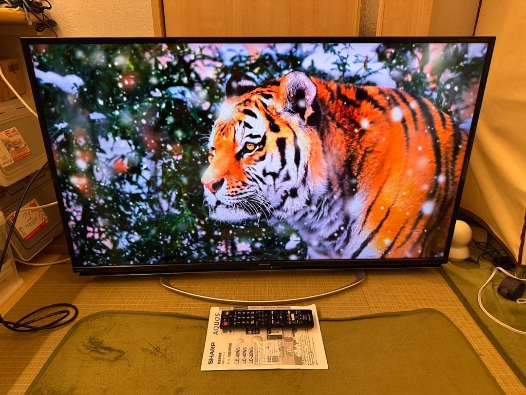 SHARP シャープ 45型 テレビ LC-45W5 ネット動画可　超極美品！