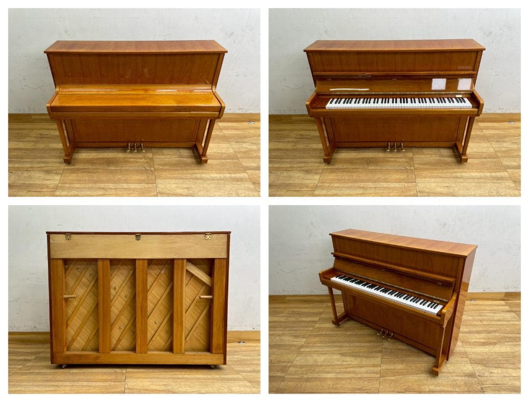 T7775☆美品☆NIEMEYER☆ニーマイヤー☆114RP☆アップライトピアノ