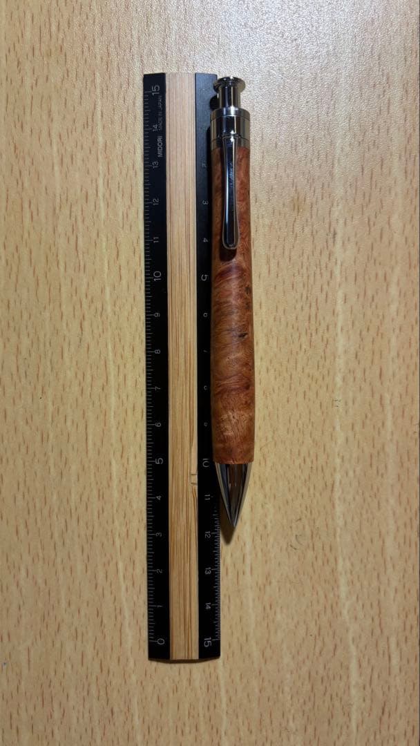 工房楔 シャーペン 花梨こぶ杢　0.5mm