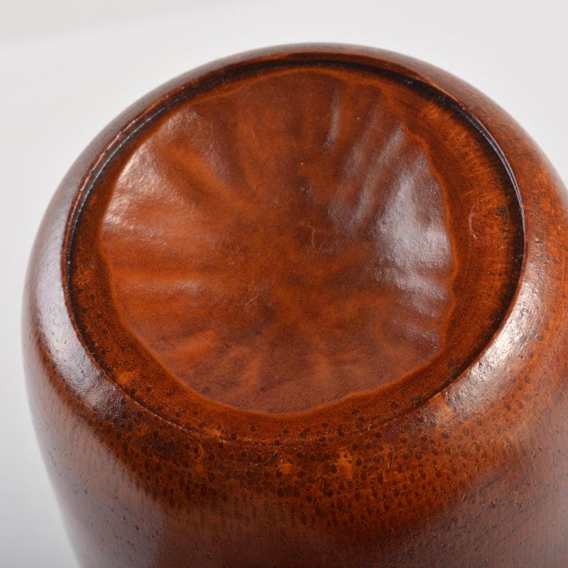 茶道具　中村宗悦作　竹中棗　銘「清風」　大徳寺 紫野 小田雪窓極め箱　V6397