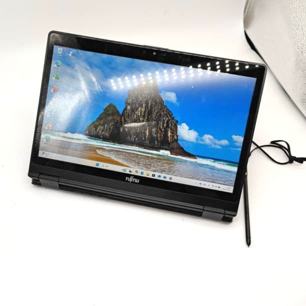 タッチパネル フルHD 12 富士通 i7-7 SSD256GB オフィス