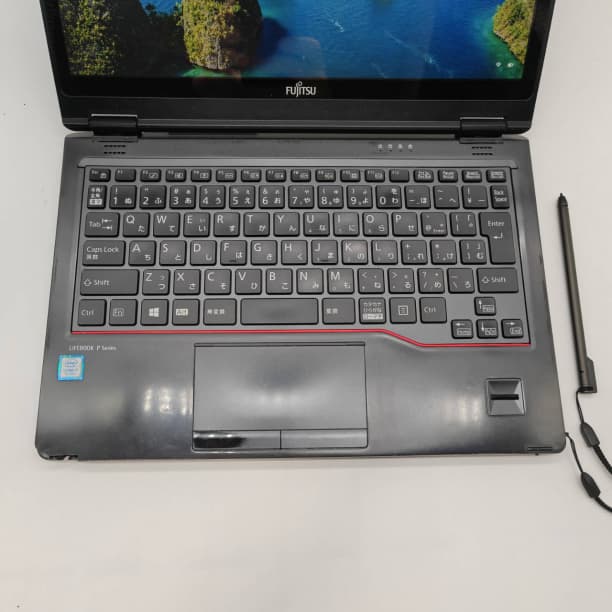 タッチパネル フルHD 12 富士通 i7-7 SSD256GB オフィス