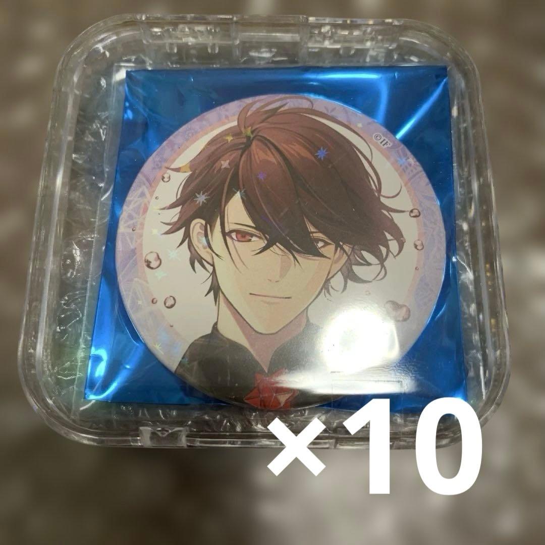 オランピアソワレ オラソワ 5周年 缶バッジ 朱砂