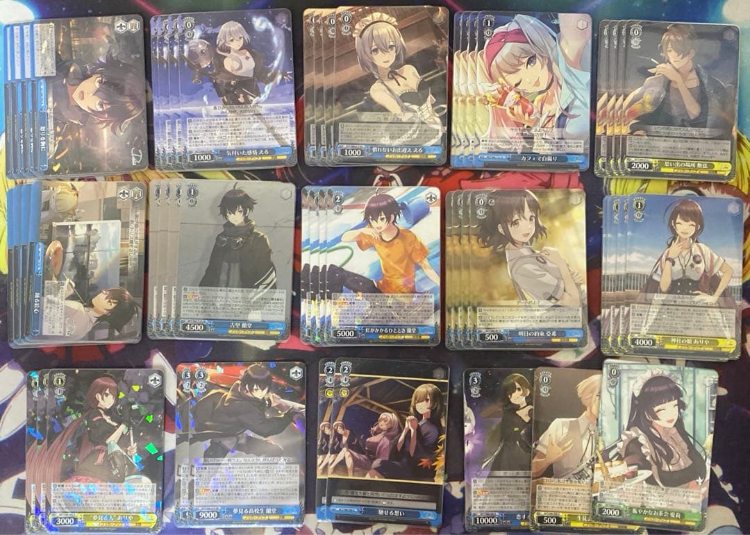 ヴァイスシュヴァルツ　D-CIDE TRAUMEREI 8門　デッキ　パーツ付き