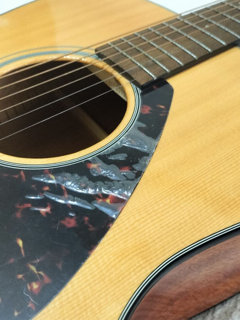 YAMAHA FG-800 トップ単板 ケース付 初心者にもオススメ