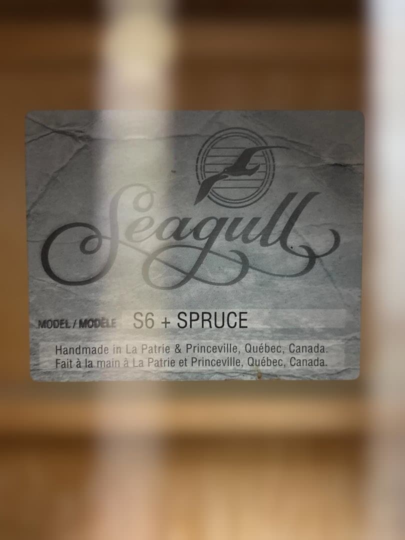 Seagull S6+ Spruce 1997年製 カナダ製ハードケース付き