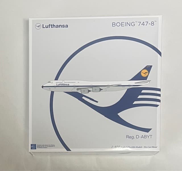 航空機・ヘリコプター Lufthansa B747-8i D-ABYT Retro