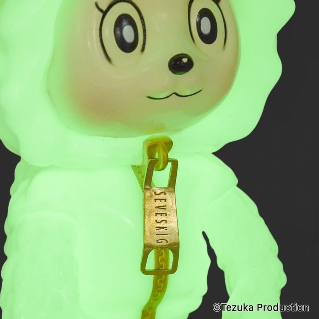 【抽選限定】SEVESKIGゴーヤ怪獣ジャングル大帝レオ ルミナス ソフビ未開封