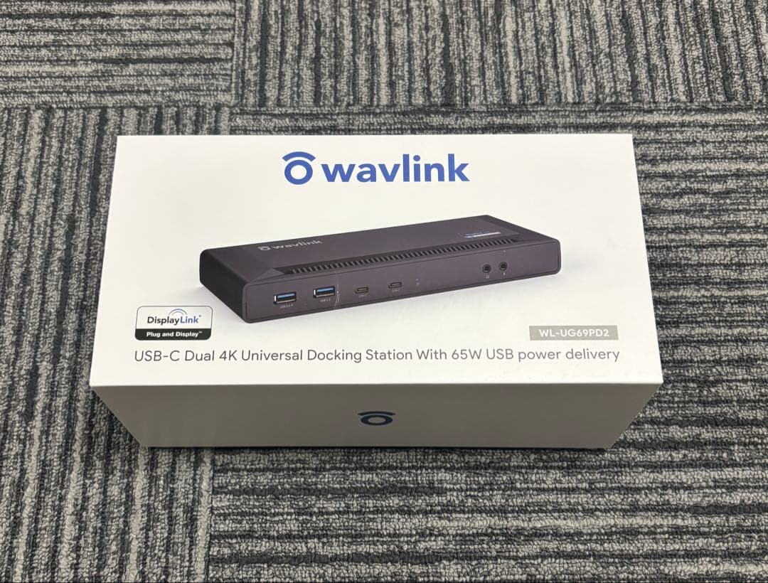 その他 Wavlink 4K Docking Station WL-UG69PD2