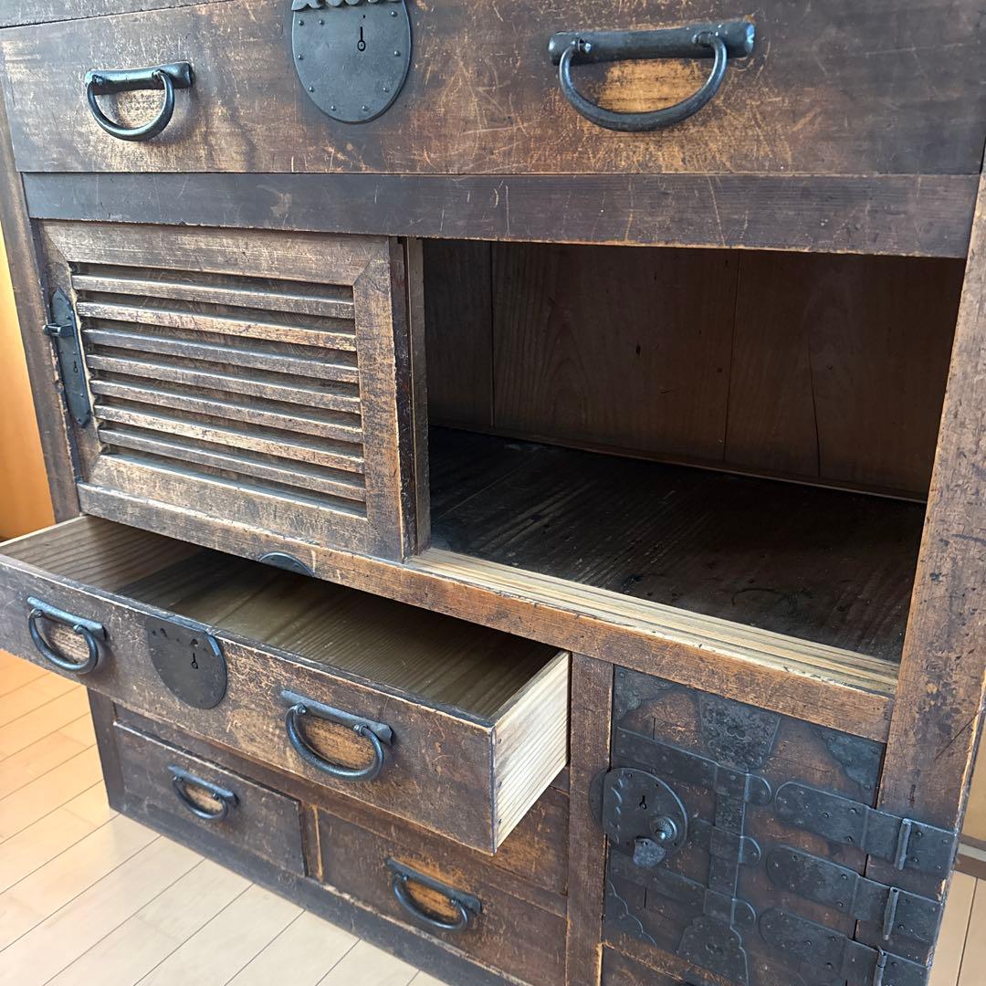 和タンス 和製アンティーク 収納 和風 インテリア