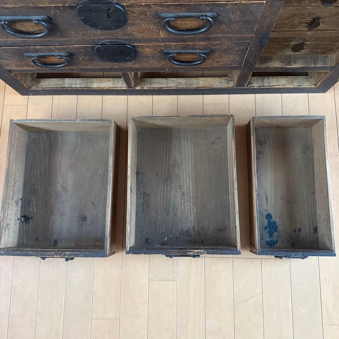 和タンス 和製アンティーク 収納 和風 インテリア